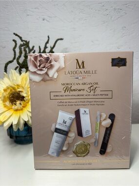 Latoua Mille Moroccan Argan Oil Manicure Set